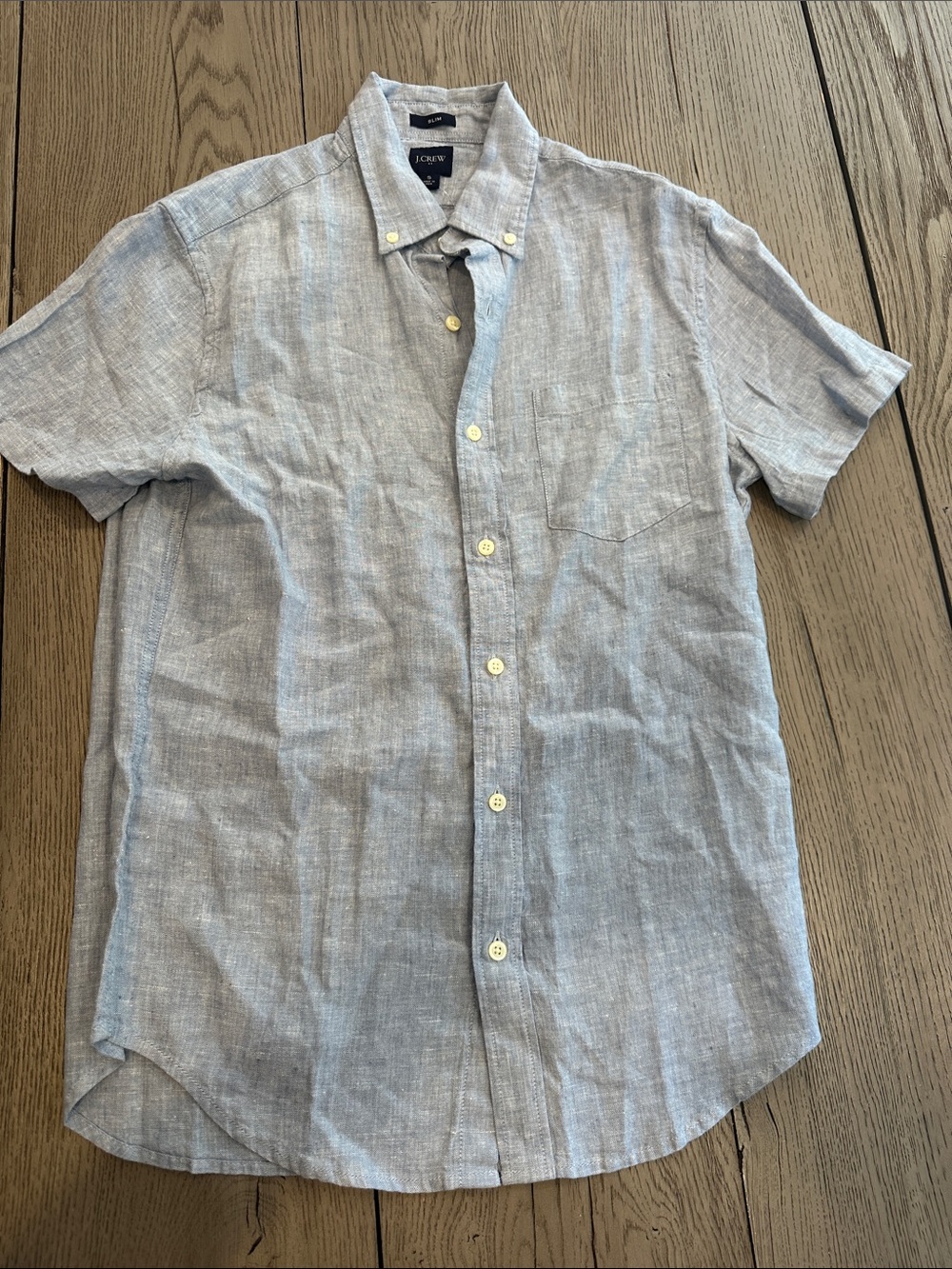 Men’s J Crew Button Down Linen Shirt- Size small